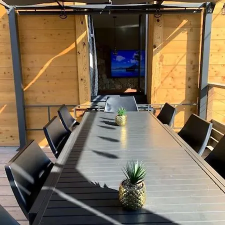 Chalet Le Joli Bois 12 Personnes Spa Sauna Billard Petanque Gérardmer